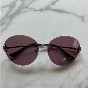 Bulgari 6091-b 278 Purple Sunglasses